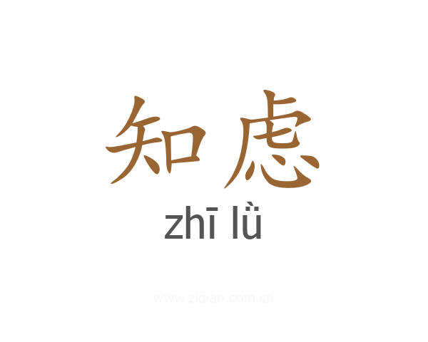 知虑