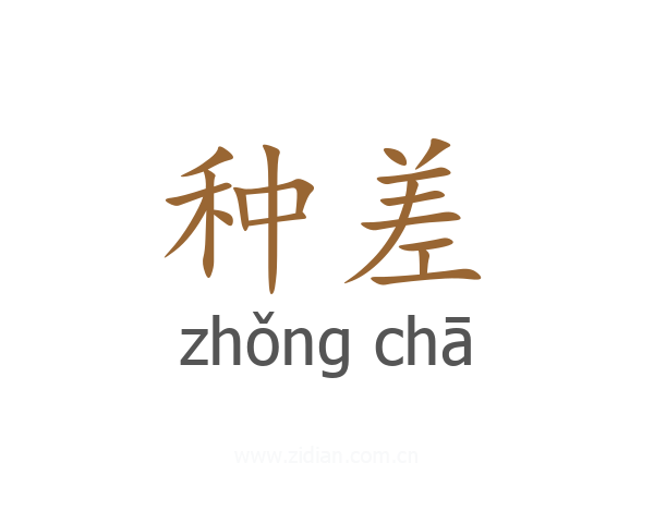 种差