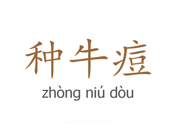 种牛痘