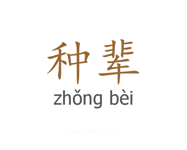 种辈