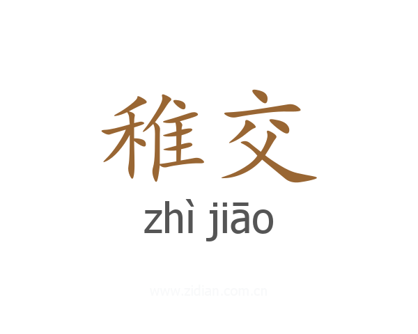 稚交