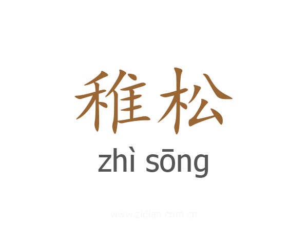 稚松