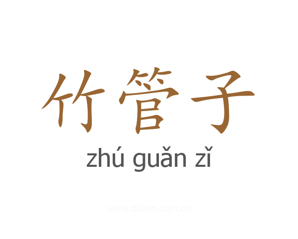 竹管子
