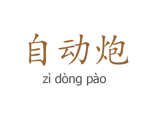 自动炮