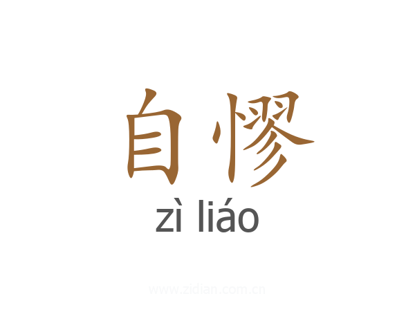 自憀