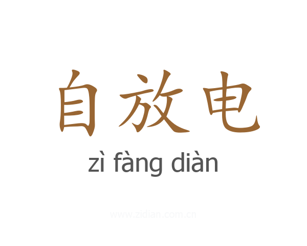 自放电