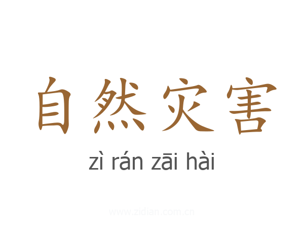 自然灾害