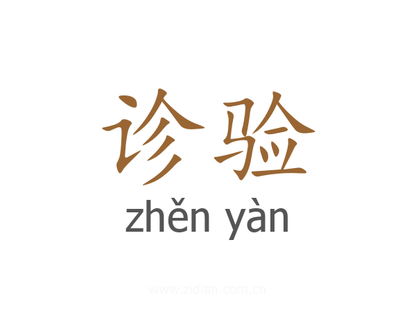 诊验