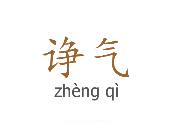 诤气