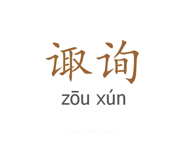 诹询