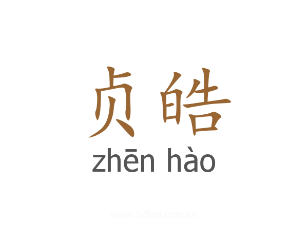 贞皓