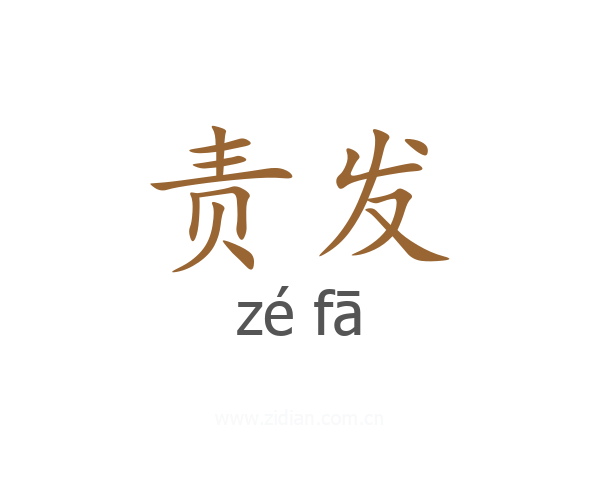 责发