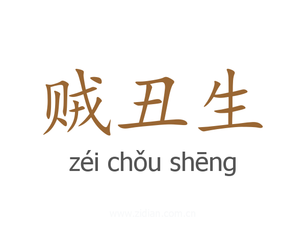 贼丑生