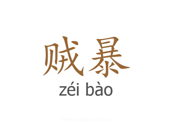 贼暴