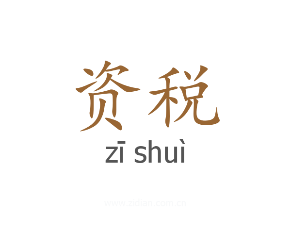 资税