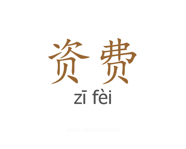 资费