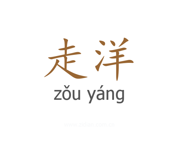 走洋
