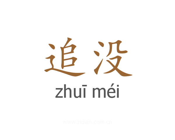 追没