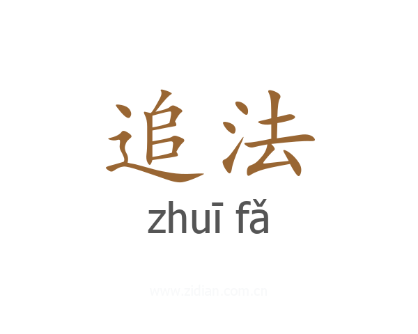 追法