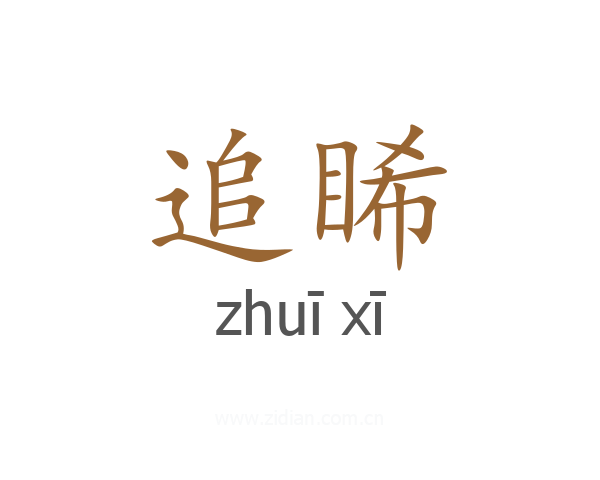追睎