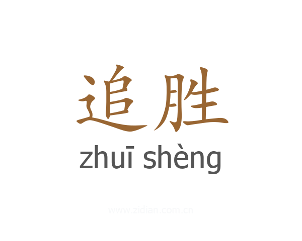 追胜