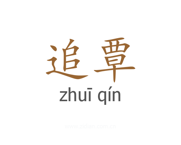 追覃