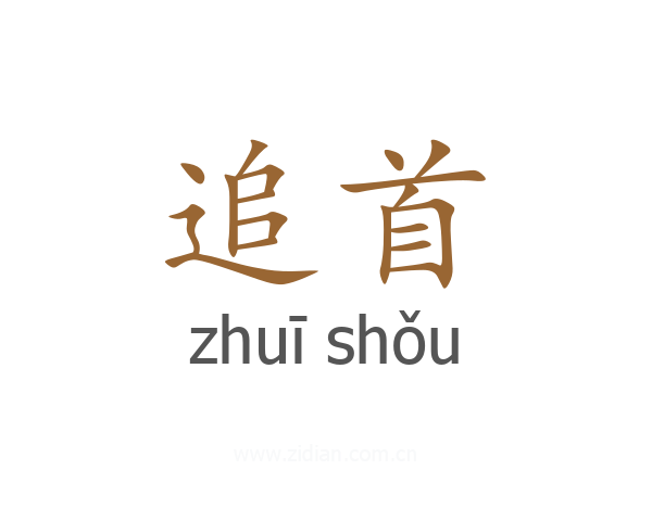 追首