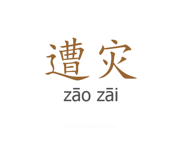 遭灾