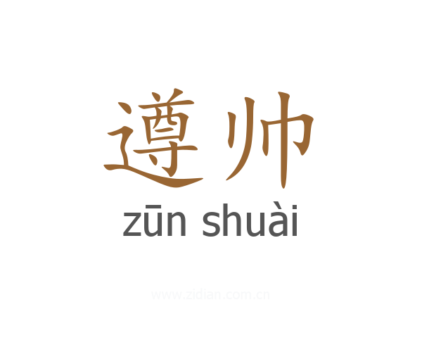 遵帅