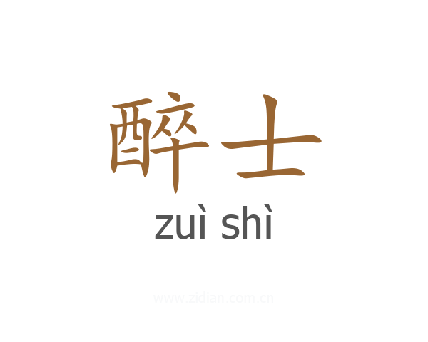 醉士