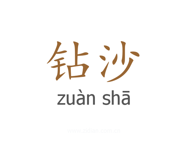 钻沙