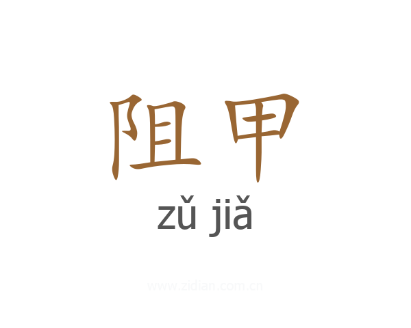 阻甲