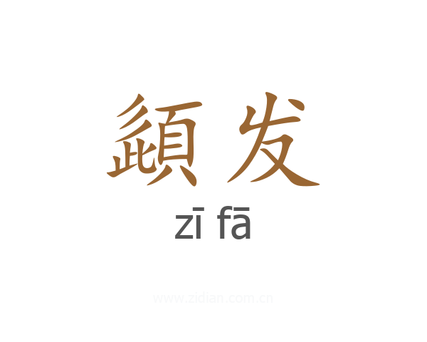 頿发