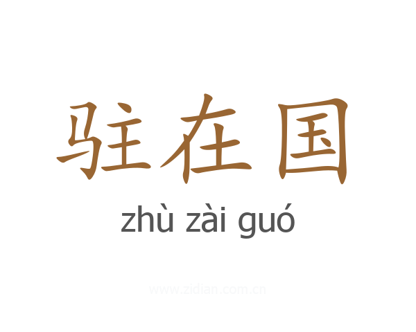 驻在国