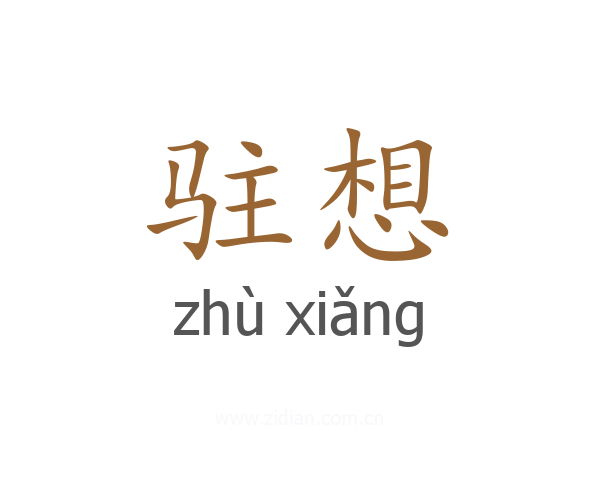 驻想