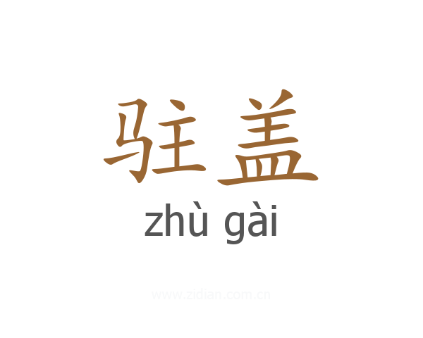 驻盖