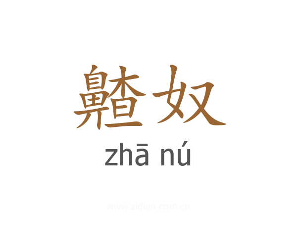 齄奴