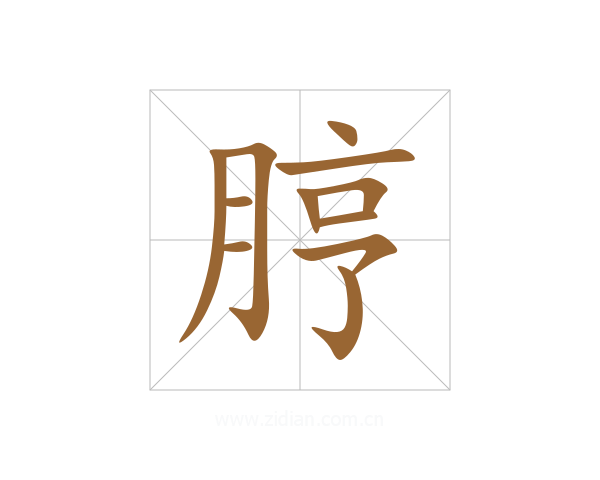 脝
